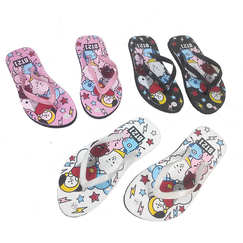 sandal jepit bt21 sandal jepit anak perempuan