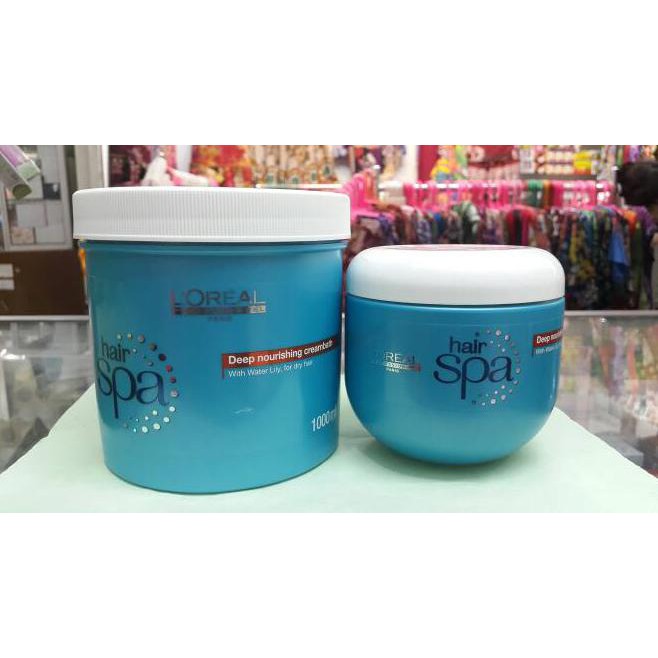 LOREAL HAIR SPA U/MASKER, CREAMBATH, SPA RAMBUT 1000ML / 1L