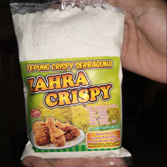 

Tepung serbaguna ZAHRA CRISPY 1KG