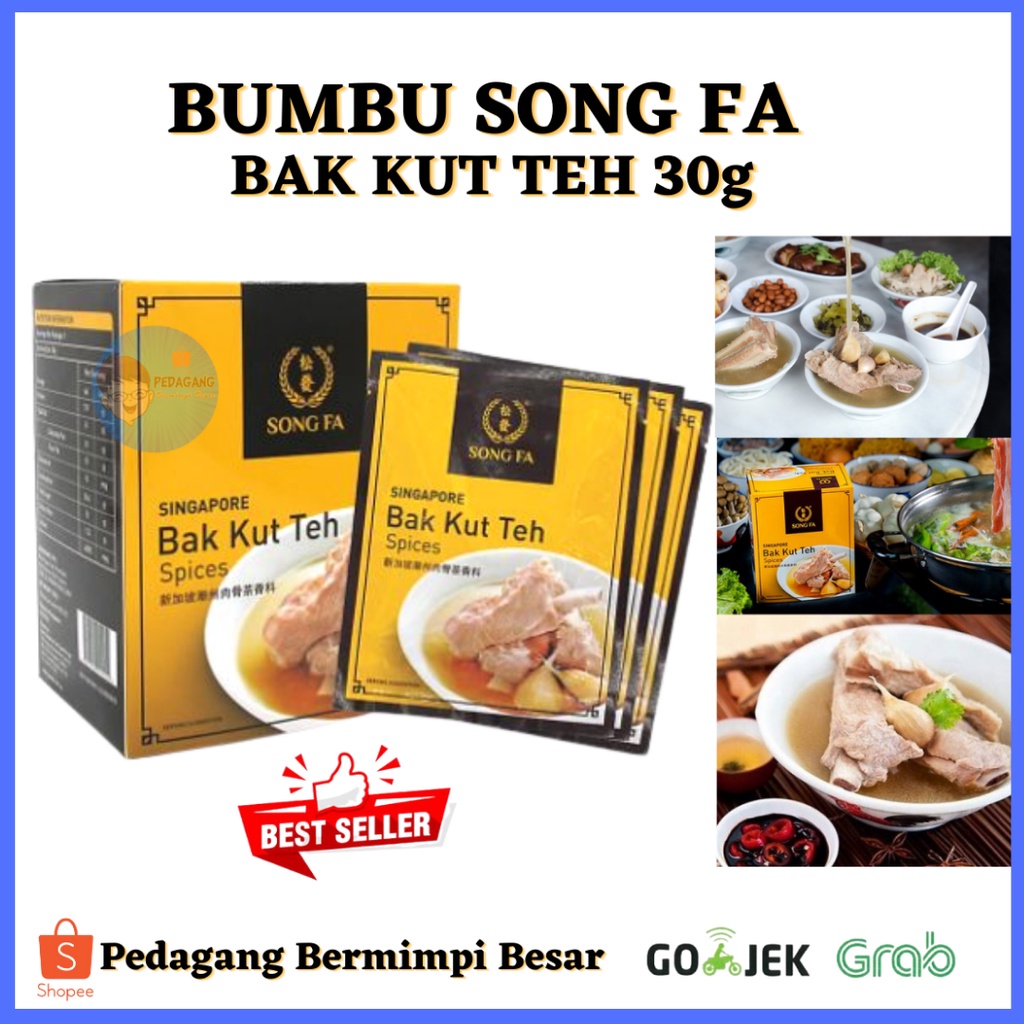 Song Ga- Bak kut teh/ Songfa Bak Kut Teh Bumbu Songfa Bakkuteh/ Bumbu Songfa Bakkut teh/ Song Fa Bak Kut Teh Spices/ Songfa Bak kut Teh