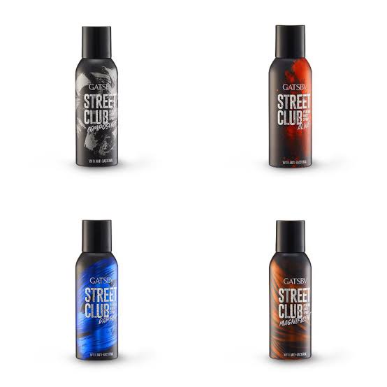 Gatsby street club body spray 150ml