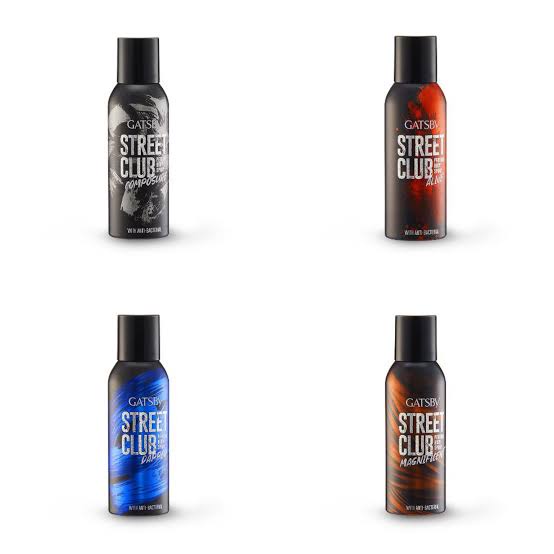 Gatsby street club body spray 150ml