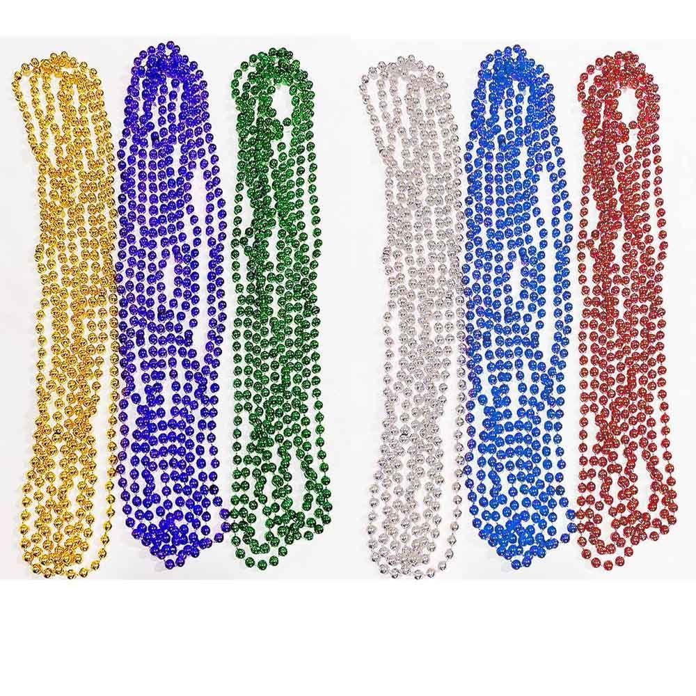 Suyo Mardi Gras Beads Untuk Dekorasi Pesta Topeng Patrick 's Day