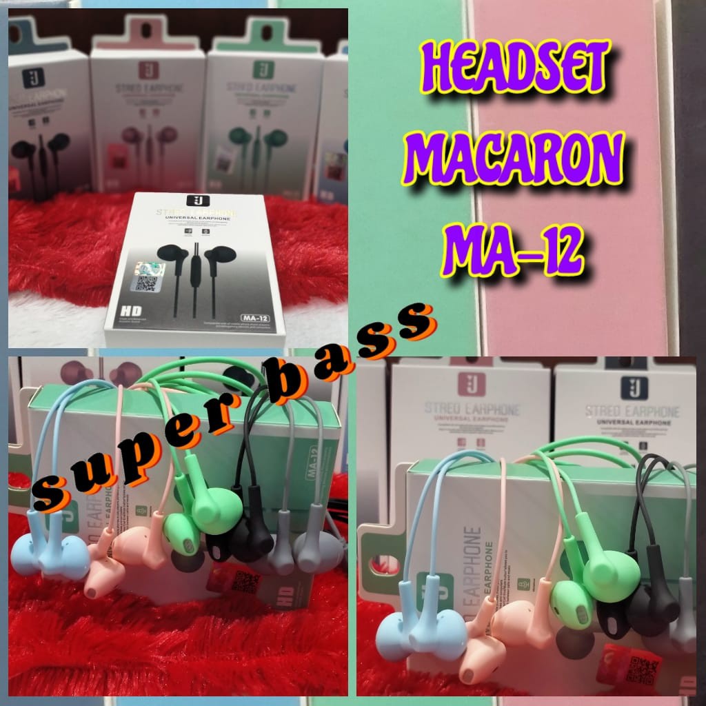 HEADSET HANDSFREE JBL MACARON MA 12