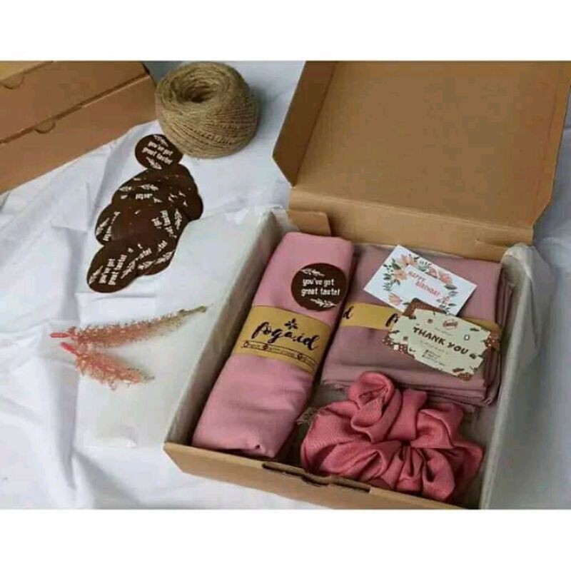 

[Pengiriman Jember] GiftBox Hijab for You