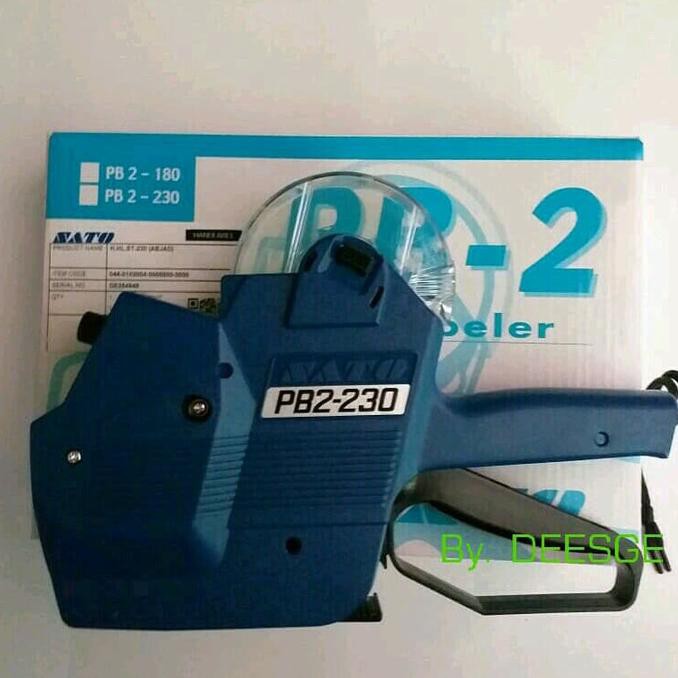 

BARANG BARU Handlabel Sato 230 /Tembakan Harga Abjad