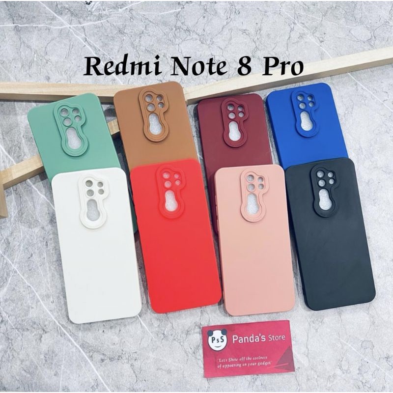 Softcase Pro Camera Redmi Note 8 Pro Candy Case Full Color 3D Silikon TPU