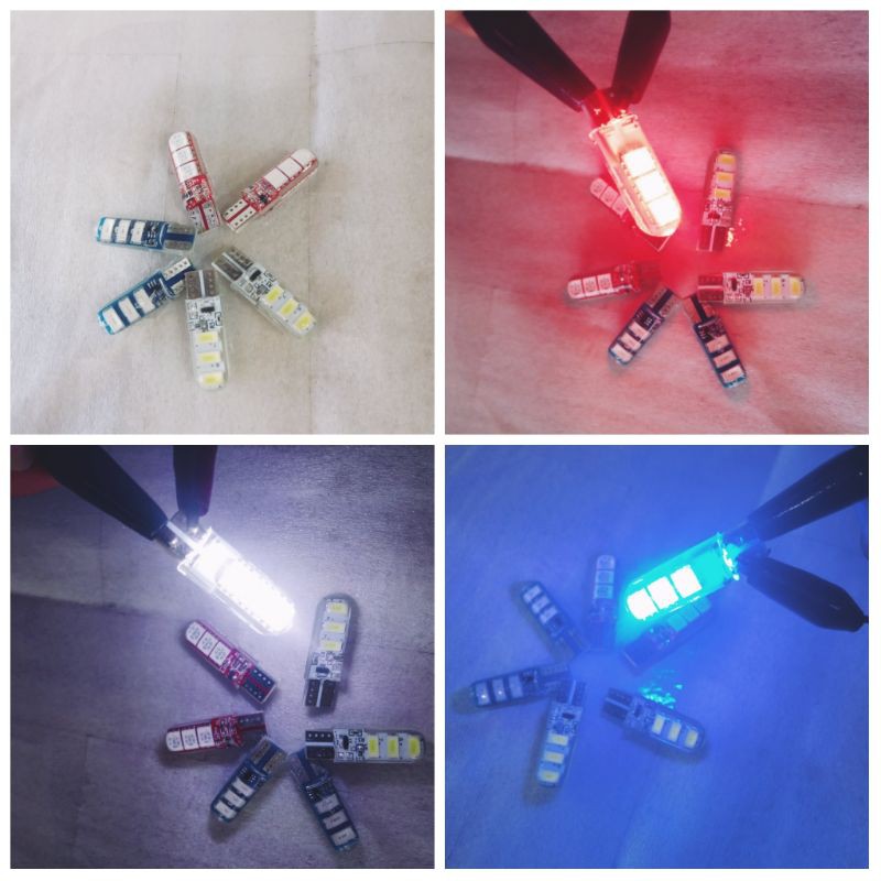 Bohlam - lampu LED senja colok jelly flash atau kedip