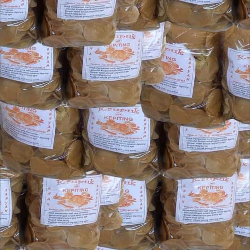 

Kerupuk puli bawang cap kepiting