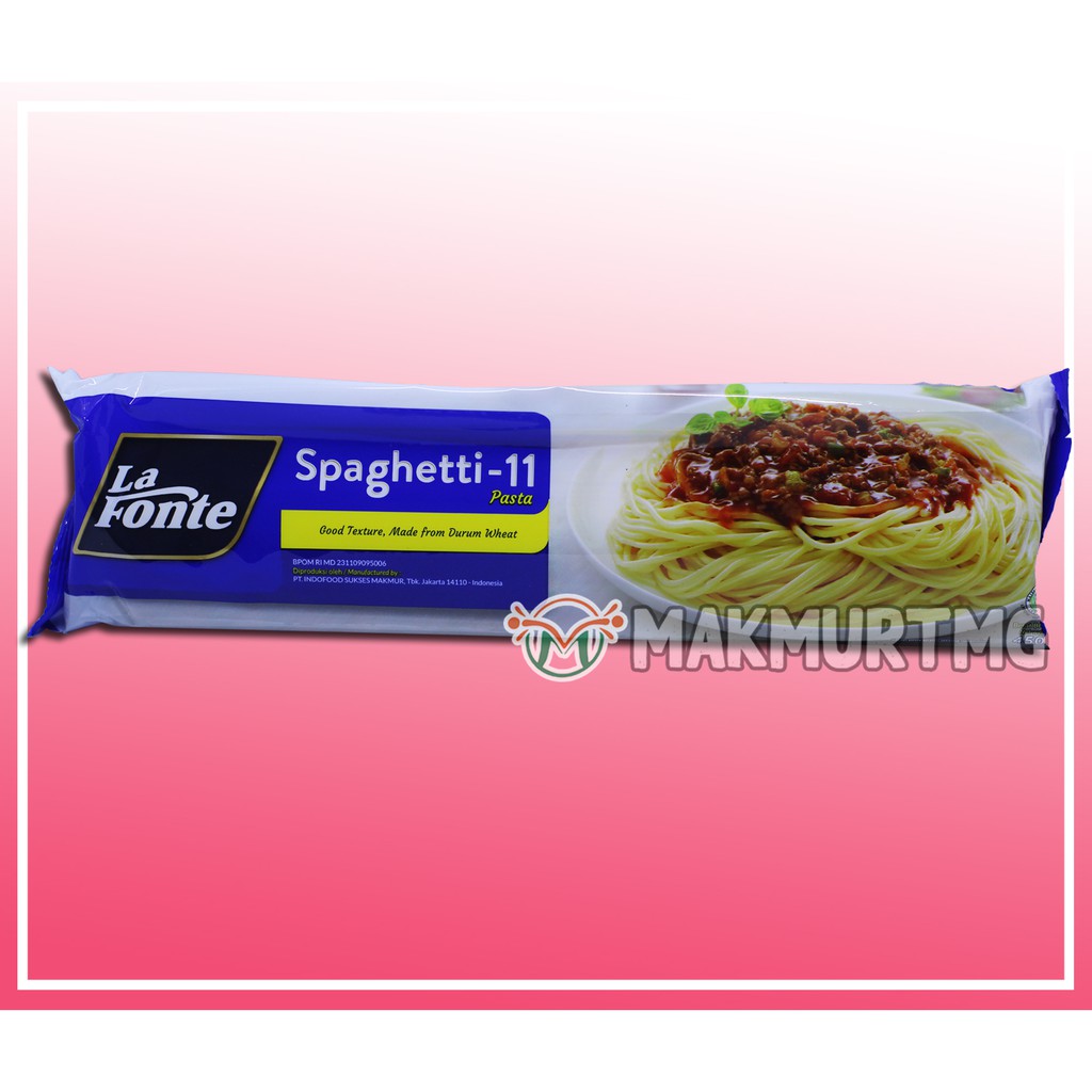 

LA FONTE SPAGHETTI-11 PASTA 450gr