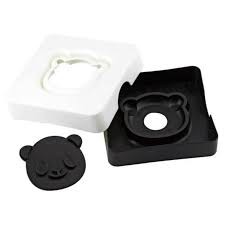 Set Cetakan Roti Kepala Panda Bread Mold Panda Bento Bread Maker