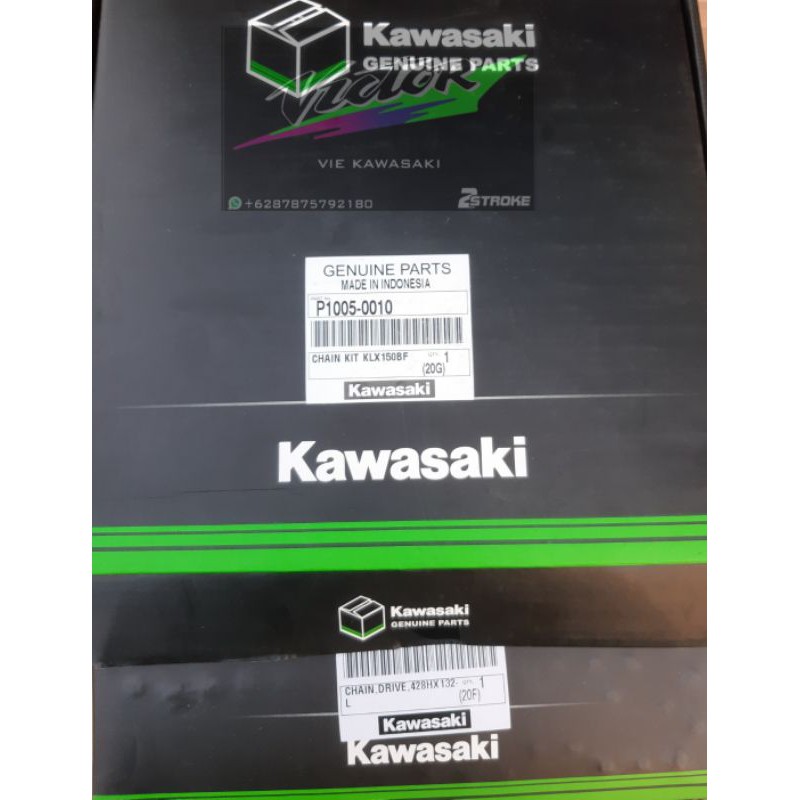 GIR GEAR SET KLX 150 BF ORIGINAL KAWASAKI