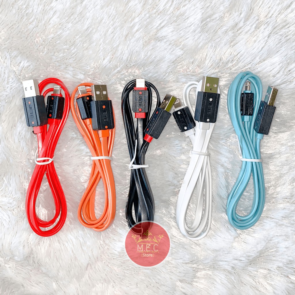 Kabel Data Usb Ip Lightning ipon 5 6 7 8 X  Jete Tiny 2.4A