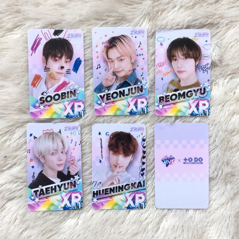 [kstuffind] TXT RHYTHM HIVE X TODO PHOTOCARD UNOFFICIAL PC TO DO TXT X RHYTHM MURAH