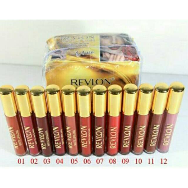 Revlon Lisptik and Revlon Matte Lip Gloss