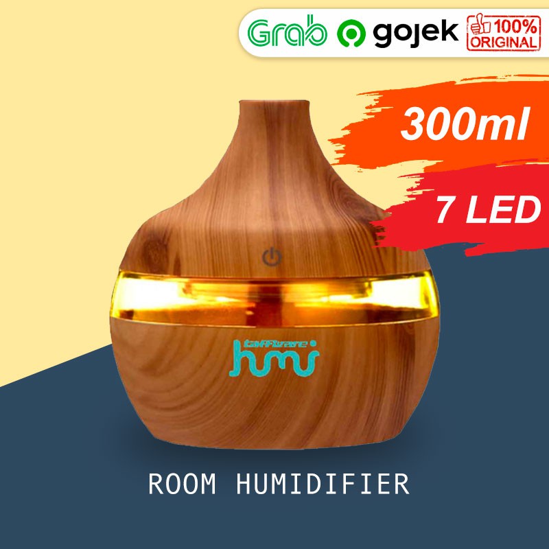 JAVASHOP Humidifier Diffuser Ultrasonic Lampu Tidur Bonus Baby Gold