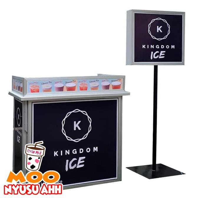 

Booth Portable MURAH Stiker Neon Box ukuran BESAR 100 X 60 X 80 CM