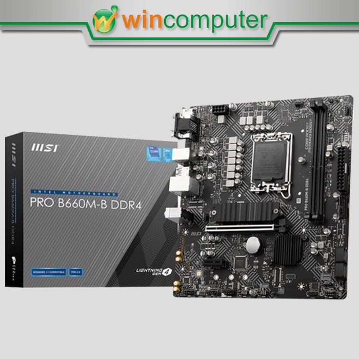 Motherboard Intel MSI Pro B660M-B DDR4