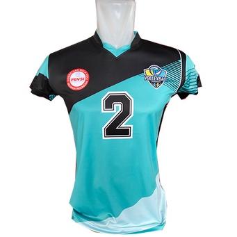 See Here--baju kaos atasan jersey team bola voli putri full printing murah
