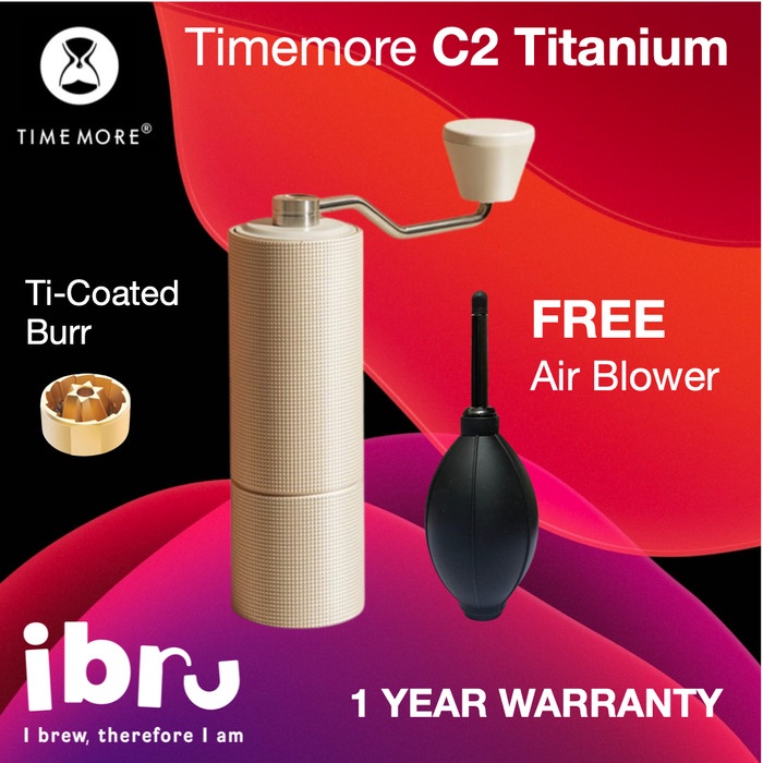{syanestore} Timemore Chestnut C2 Grinder - Gold Berkualitas