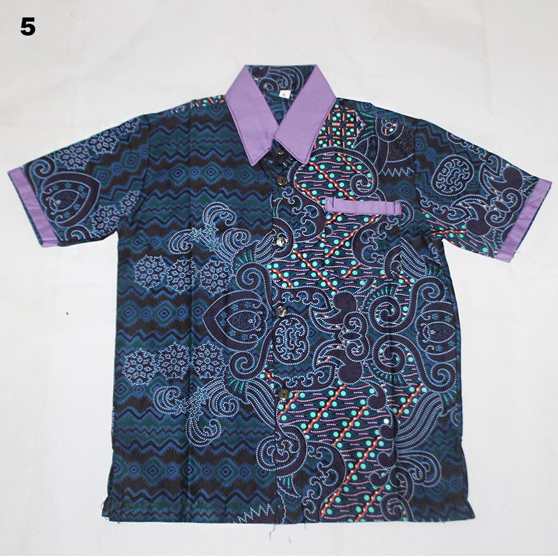 Kemeja Batik- Hem Batik Anak Motif Krisna