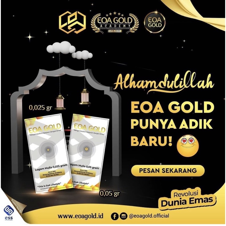 emas EOA GOLD 0,05 gram