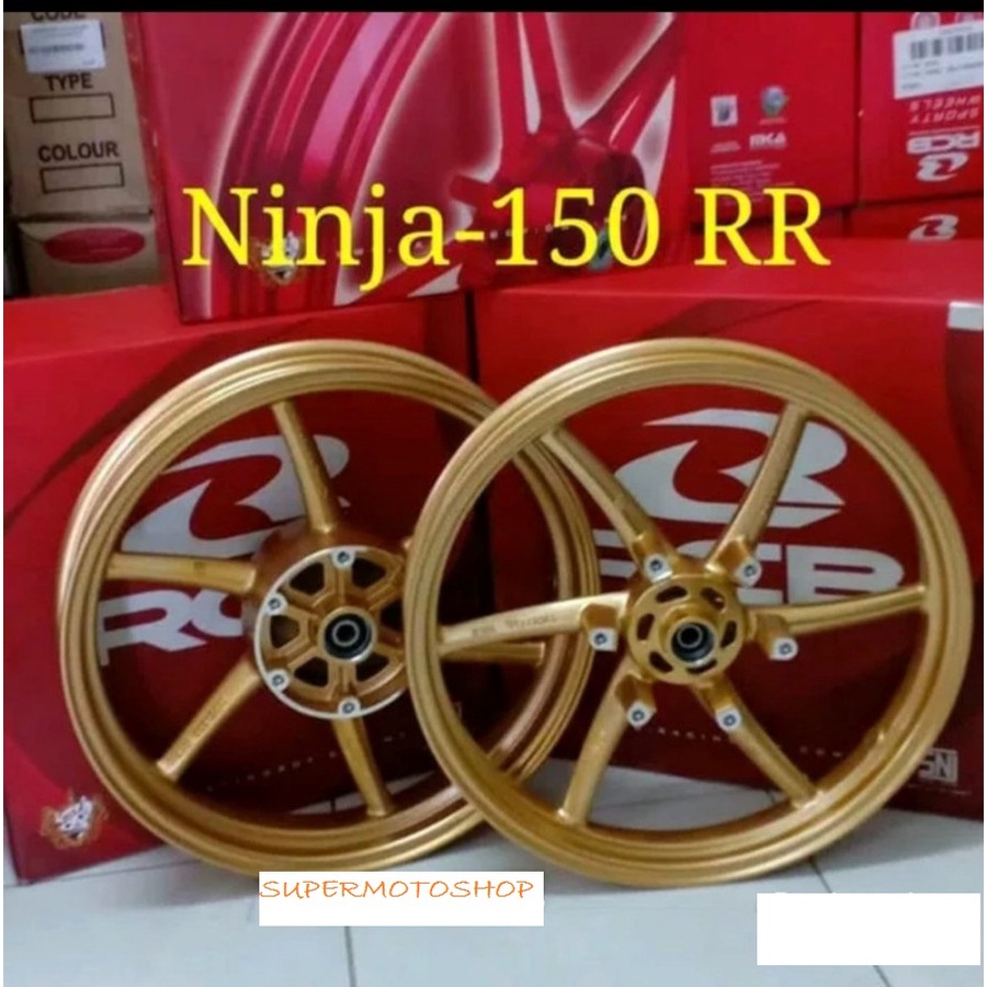 Velg RCB ninja 150 RR velg racing boy ninja150rr 215 depan 300 blkg SP