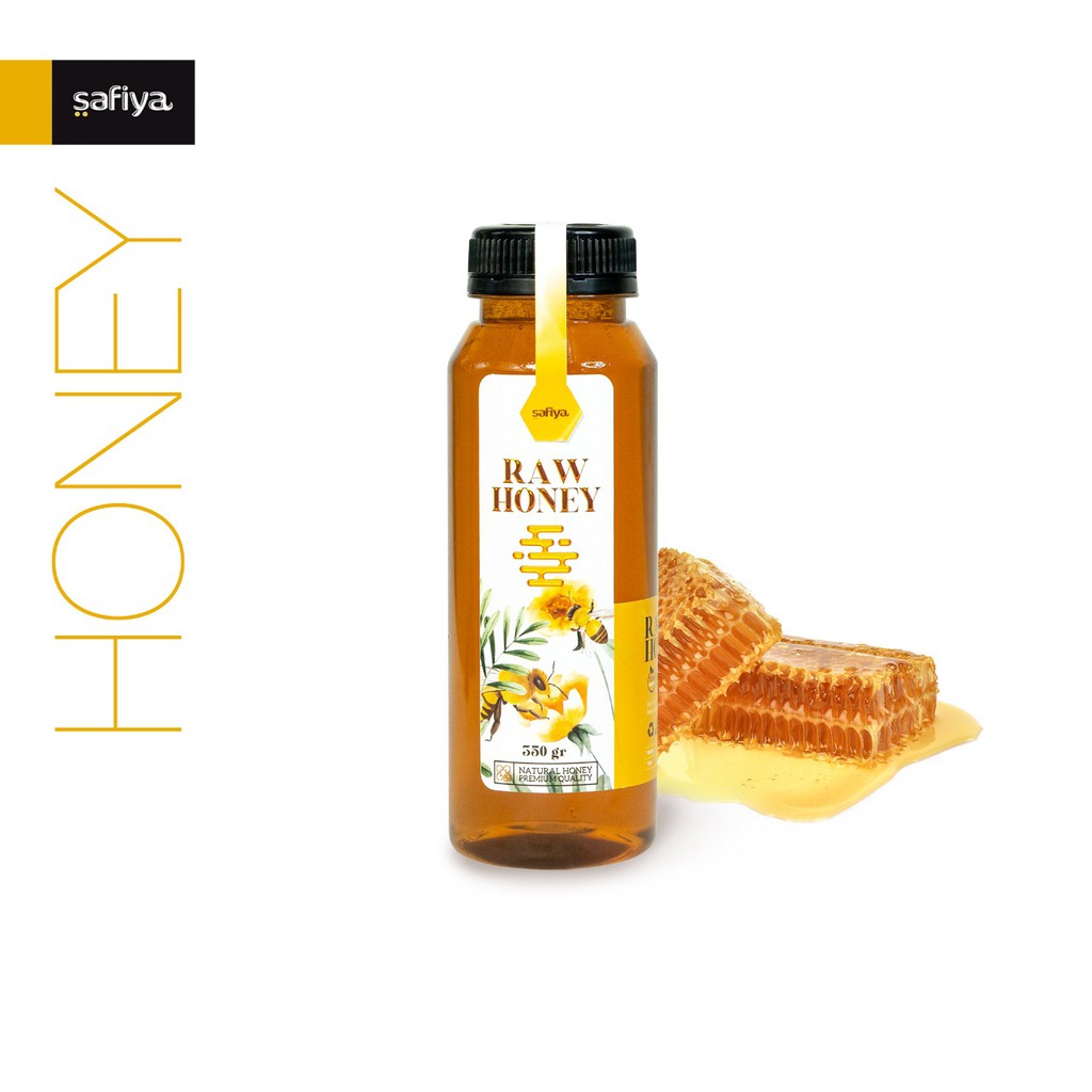 Madu Murni 350 gr Raw Honey Madu Asli Authentic Safiya Food