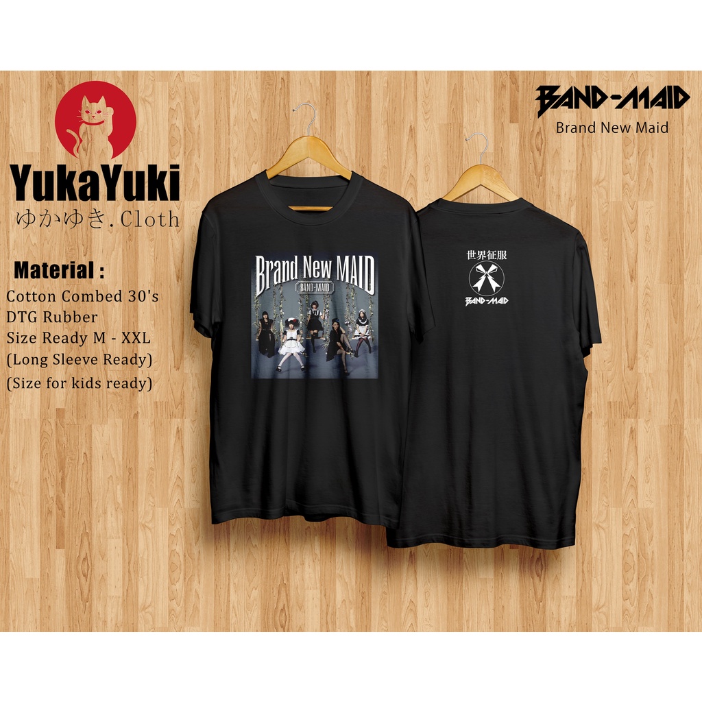 Kaos Band Maid - Brand New Maid