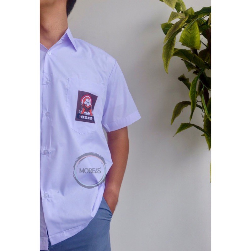 Seragam Baju SMA Pendek Sablon