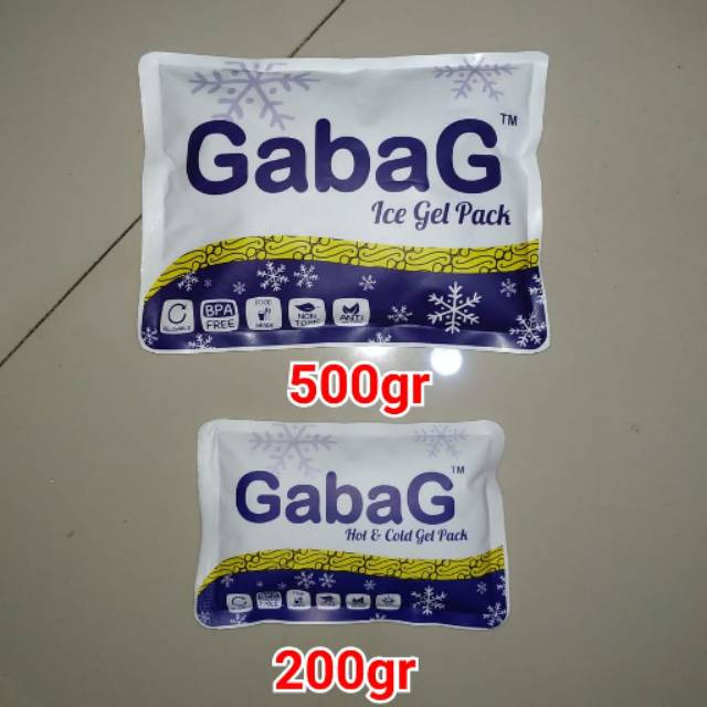 GABAG ICE GEL 200 GR ICE GEL GABAG Hot/Ice Gel 500 gram Icegel Es PendIngin New Design ice gel coole Ice gell BPA Free, ice gell Gabag, menjaga suhu asi tetap stabil ice gell