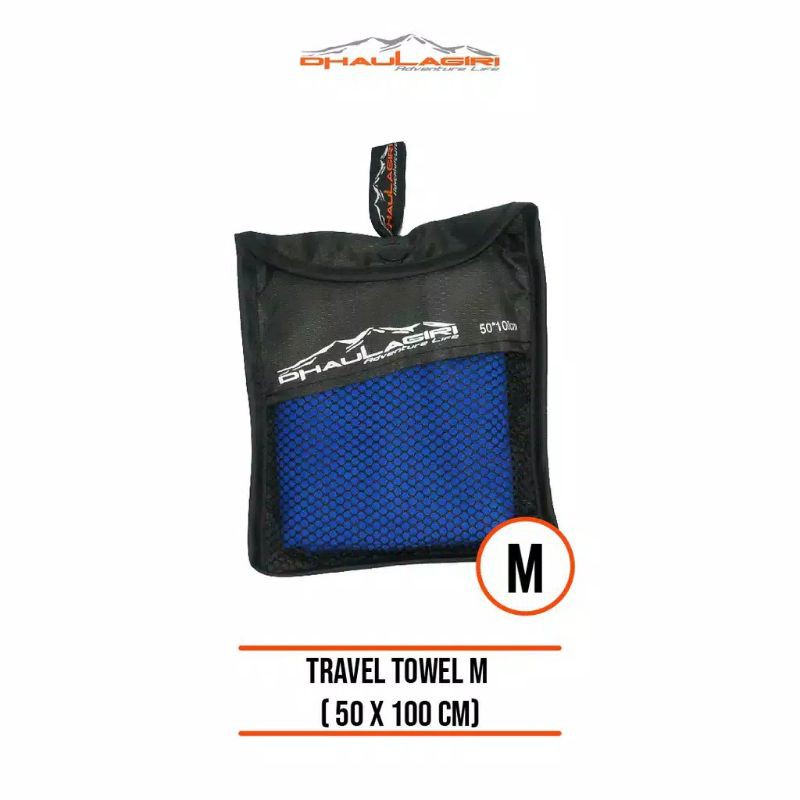 Travel towel handuk microfiber Size M