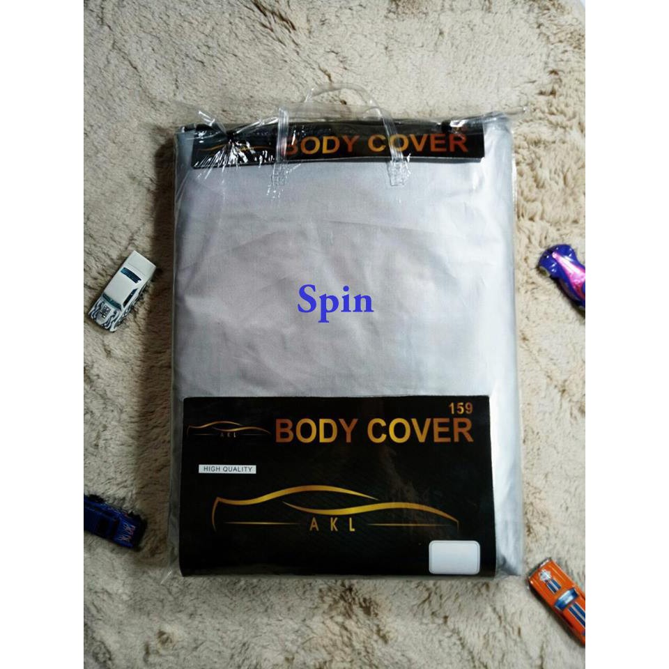 Spin Silver Coating Body Cover Mobil/Sarung Mobil/Selimut Mobil