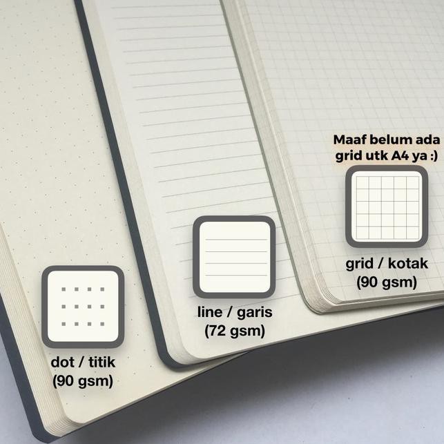 

PROMO 8.8 notebook buku A4 isi polos dot garis Buku A4 Jahit TERLARIS!!!