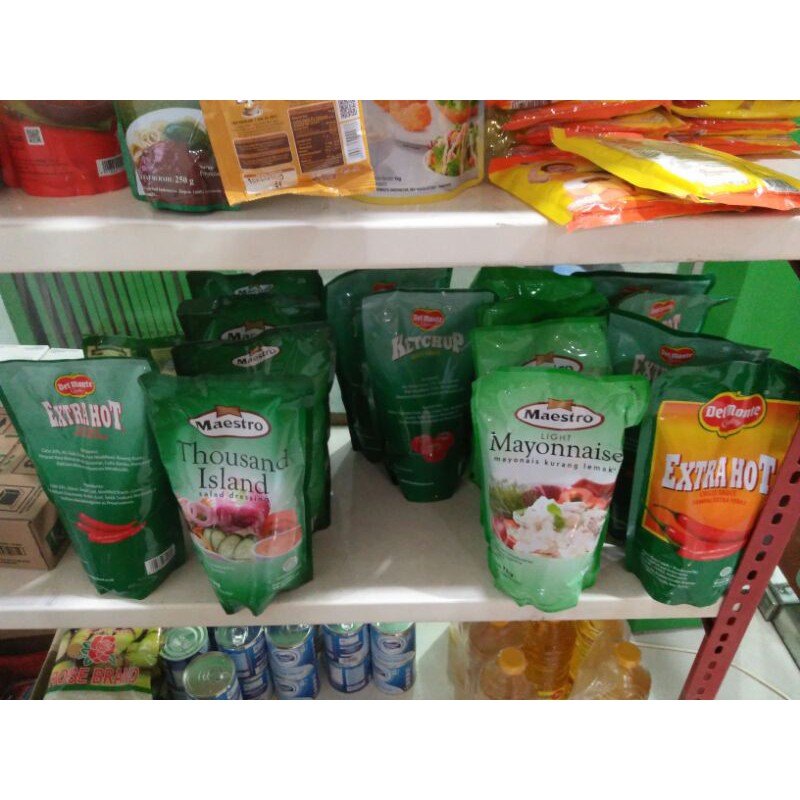 

Delmonte ketchup saus tomat 1kg