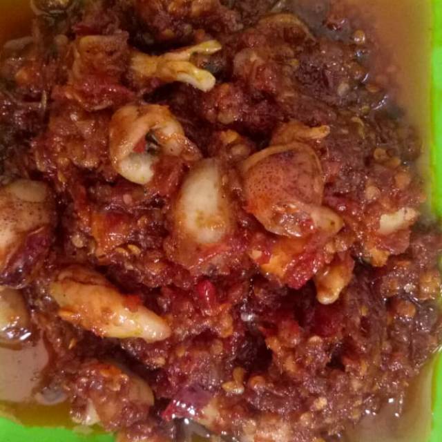 

Sambal baby cumi fres