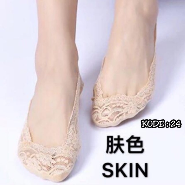 KAOS KAKI WANITA BALLET LOW  CUT 24