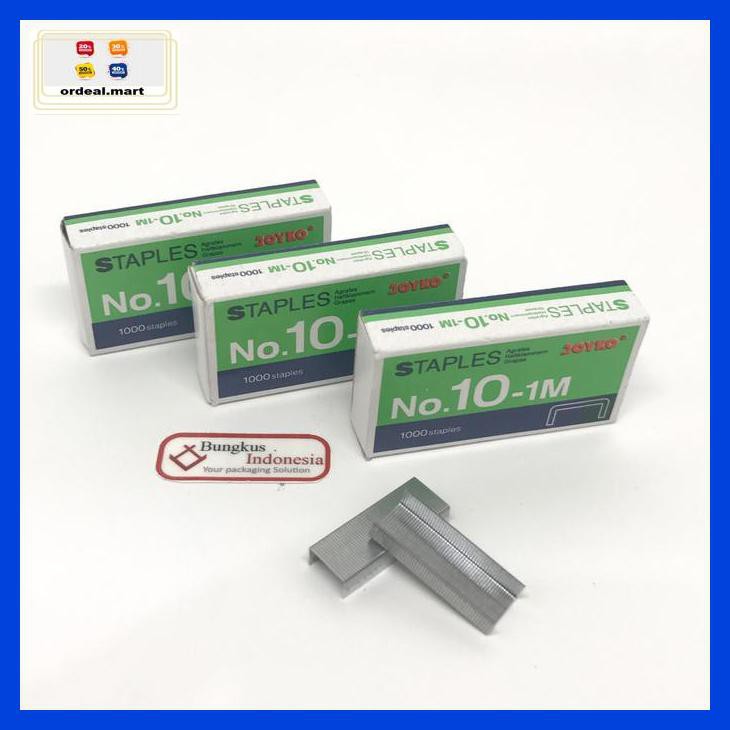 

6Rtiut7- Isi Staples Stapler Joyko No.10 5Ea5W5-