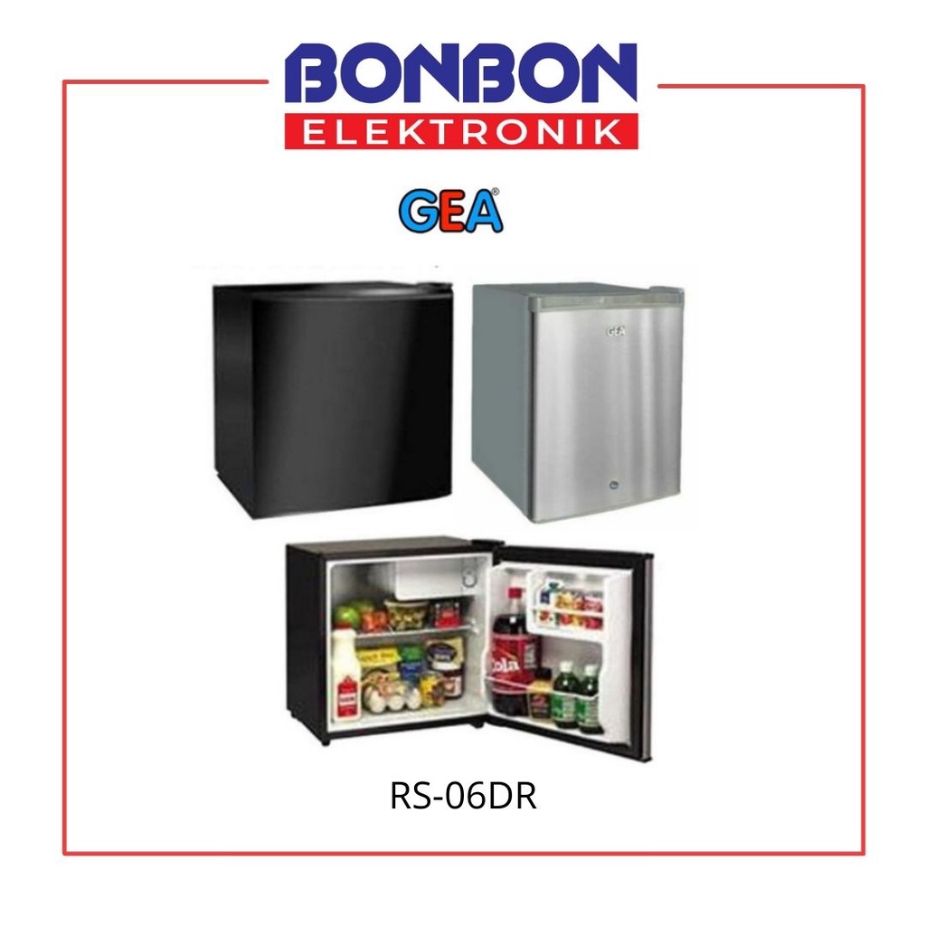 GEA RS-06DR Mini Refrigerator / Kulkas Mini Portable