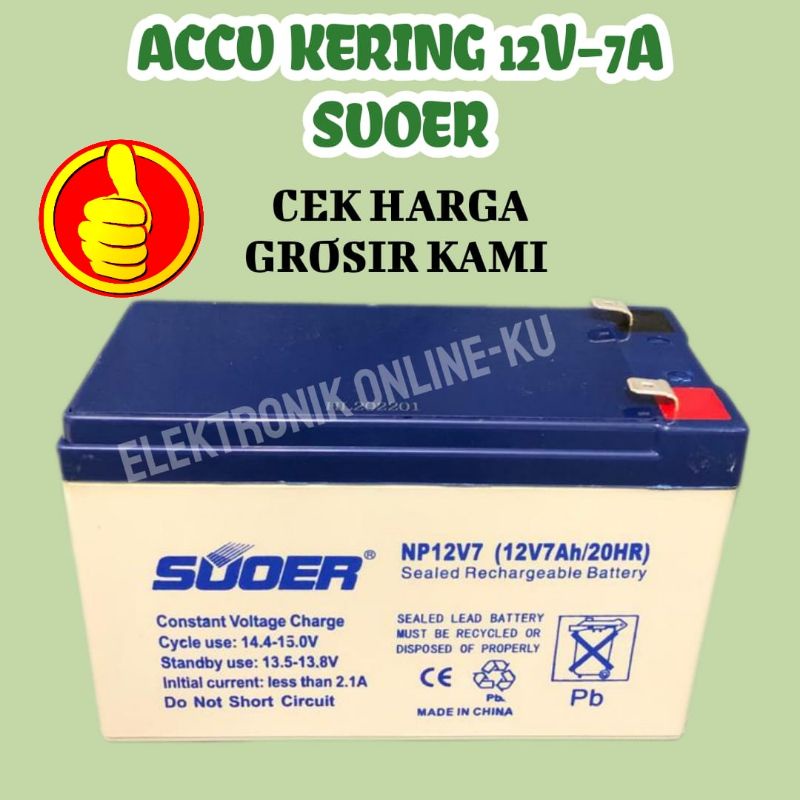 ACCU KERING 12V 7A SUOER MUTU OKE