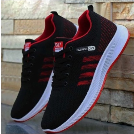 Sepatu Pria Sneakers Running Fashion CHX Sporty Terbaru Termurah / Alody's Collection