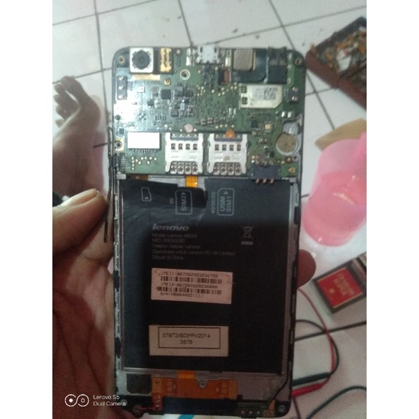 lcd lenovo a6000 copotan