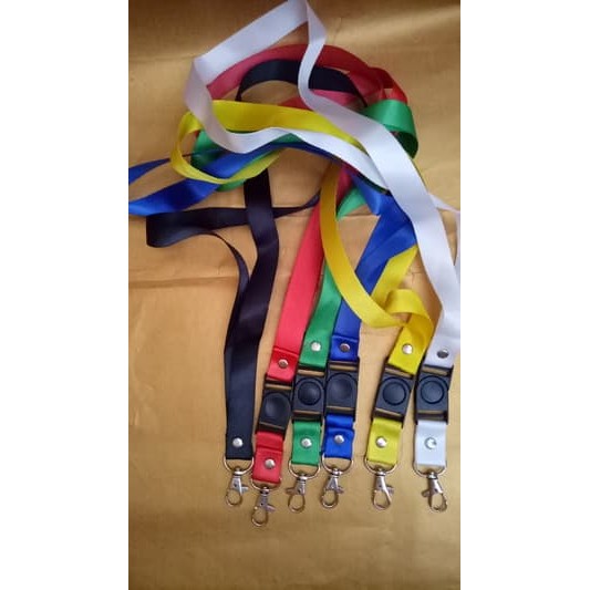 

Tali ID Card 2 Cm Polos With Shoper / Tali Lane Yard 2Cm