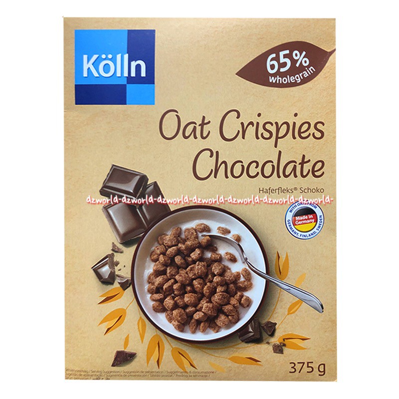 Kolln Cereals Granola Crispies Chcocolate 375gr Makanan Sereal Sarapan Kollin