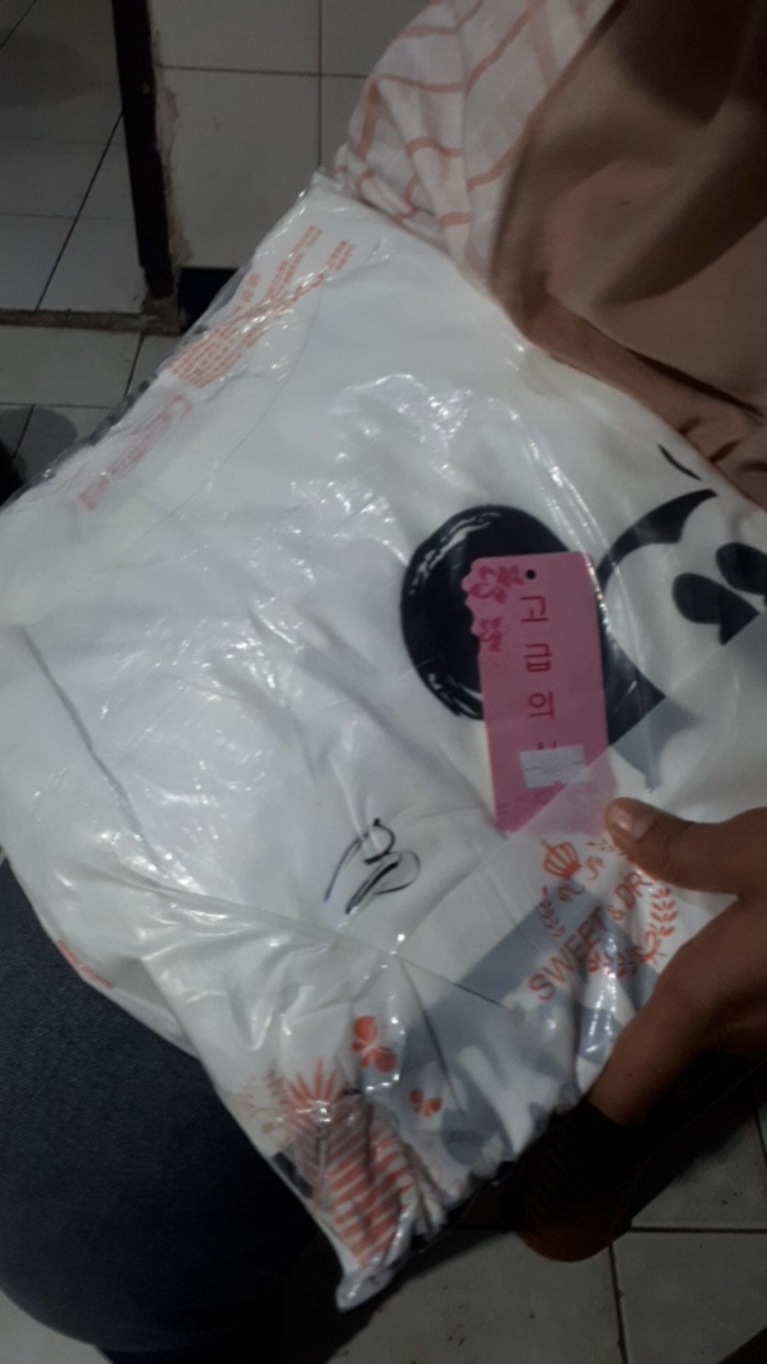 Baju Tidur Wanita Set Celana Panjang Kaos Import Karakter 2