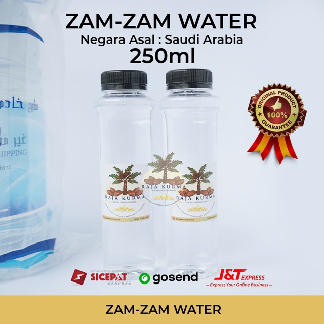 

Zam-Zam Water 250ml, 80ml