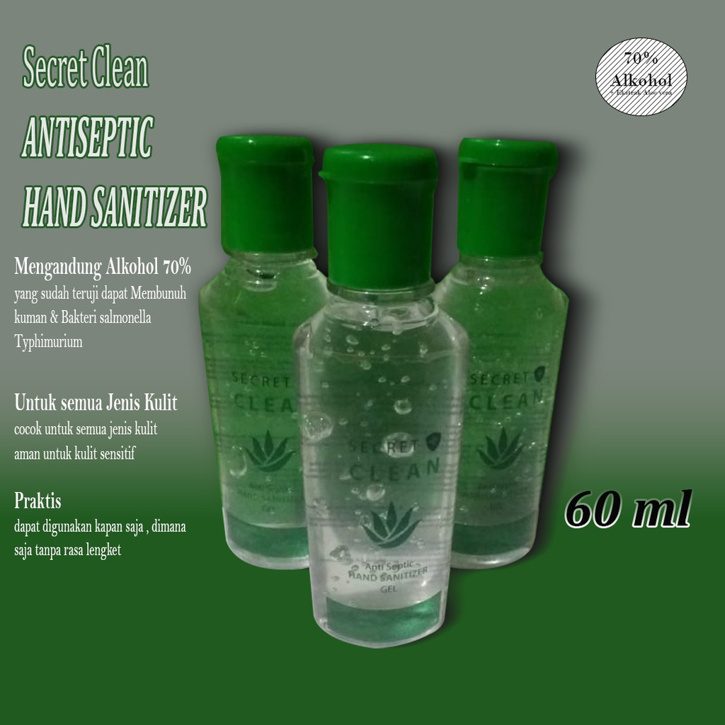 Hand Sanitizer Secret Clean