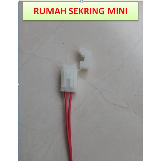 Rumah Sekring Tancap Kecil Kotak Sekring Kecil Fuse Box