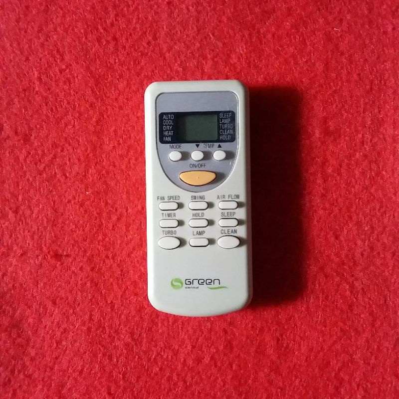 REMOTE AC GREEN ZH/JT-03 ORIGINAL