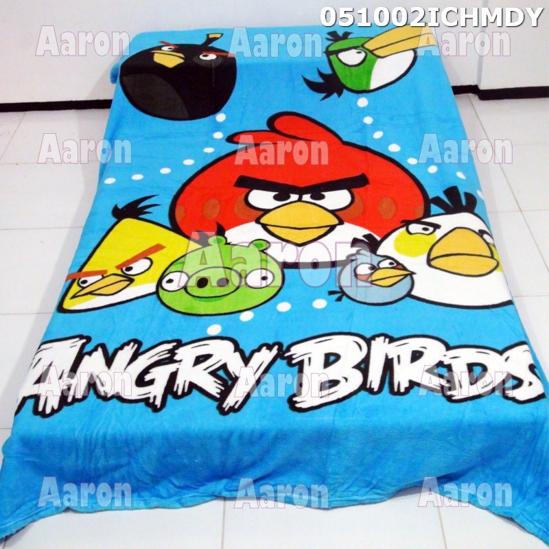 Selimut Halus Angry Bird 051002